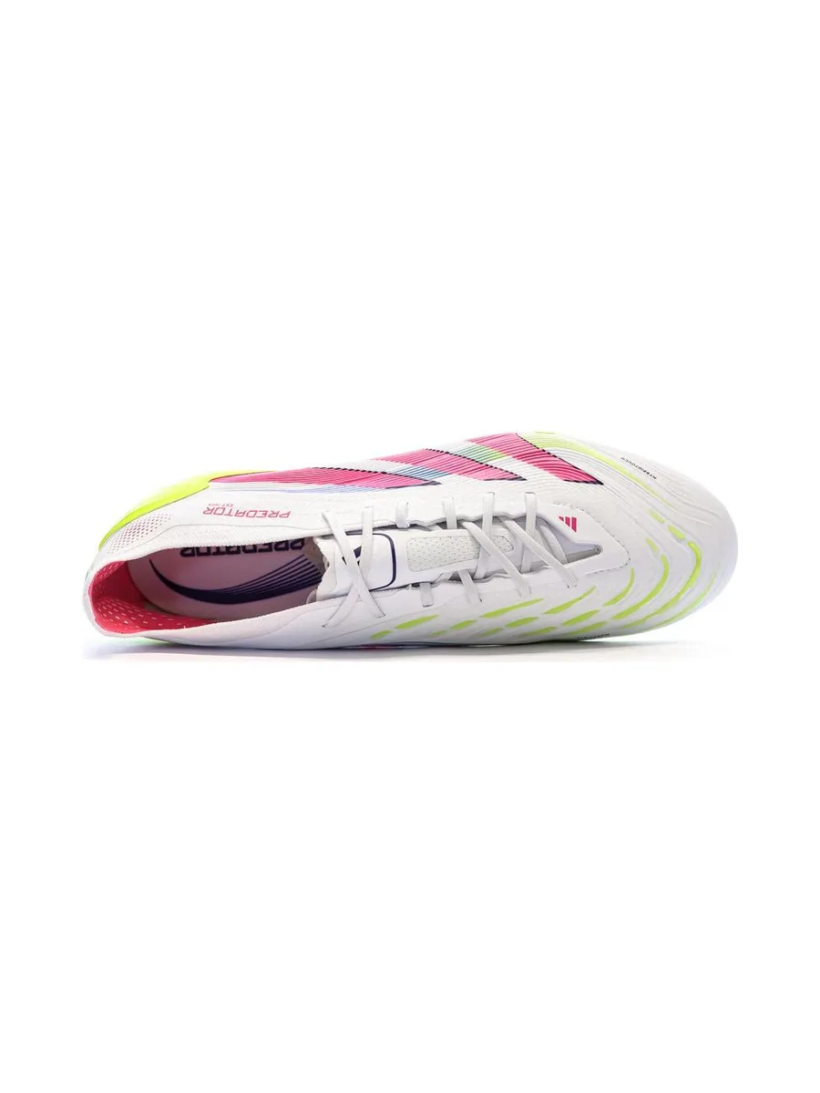 Chaussures de Foot Blanc/Rose Homme Adidas Predator Elite FG 4