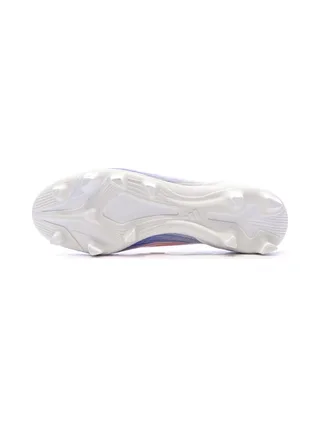 Chaussures de football Blanches/Bleu Homme Adidas F50 5