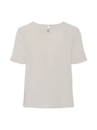 T-Shirt Beige Femme Pieces Pcanna 2