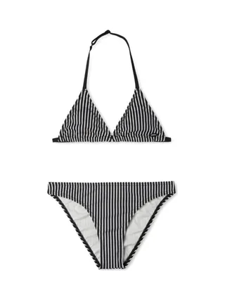 Maillot de bain 2 pieces Blanc/Noir Fille O'Neill Venice 1