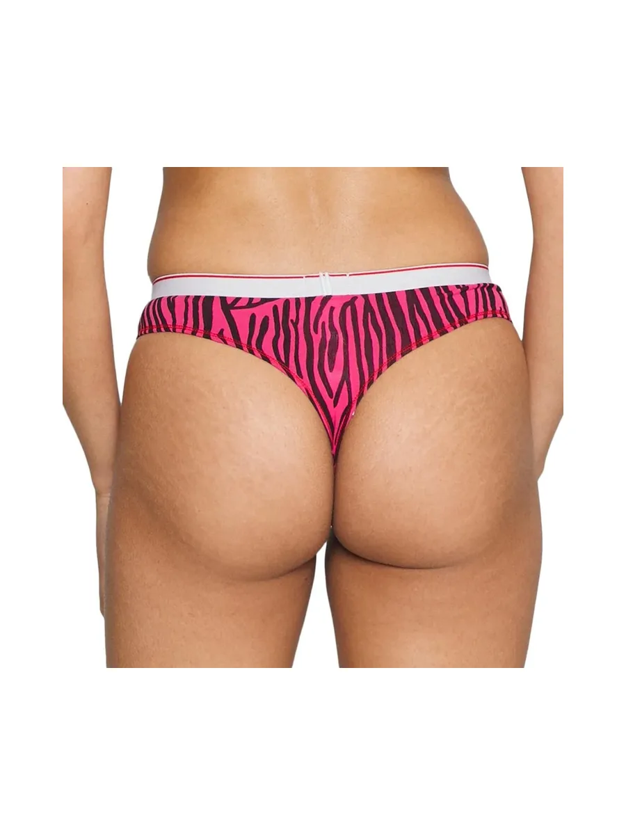 String Noir/Rose Femme Diesel Perizoma 3