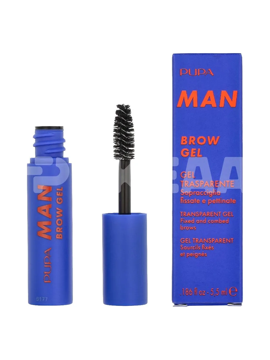Pupa Man Brow Gel 5.5ml - #001 Transparent 1