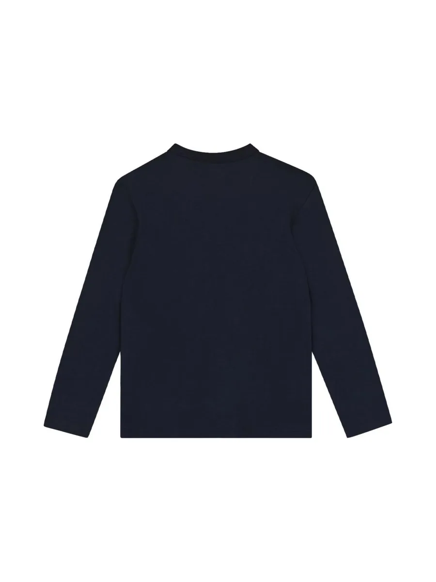 T-Shirt Marine Garçon Timberland T60303 3