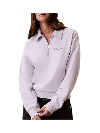 Sweat Mauve Femme Calvin Klein Jeans French Terry 1