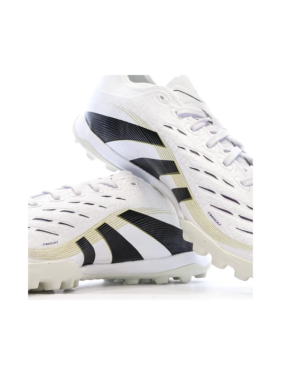 Chaussures de Foot Blanches Homme Adidas Predator League TF 8