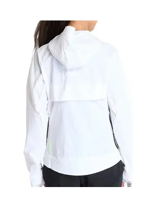 Veste de Running Blanc Femme Adidas Adizero 2