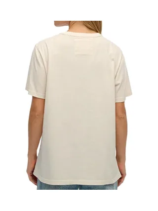 T-Shirt Blanc Femme Superdry Athletic Tonal 2