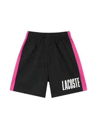 Short Noir Homme Lacoste Print 3