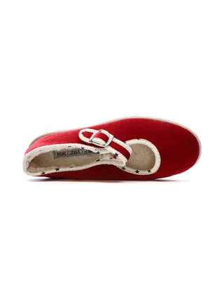 Chaussons Rouge Fille Pare Gabia Maite 4