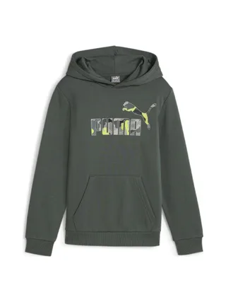Sweat Kaki Garçon Puma Camo Logo 1