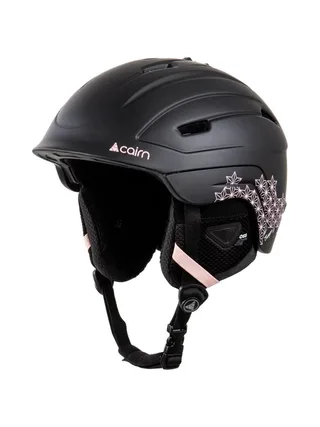 Casque de Ski Noir/Rose Femme Cairn Escape Black Blush 1