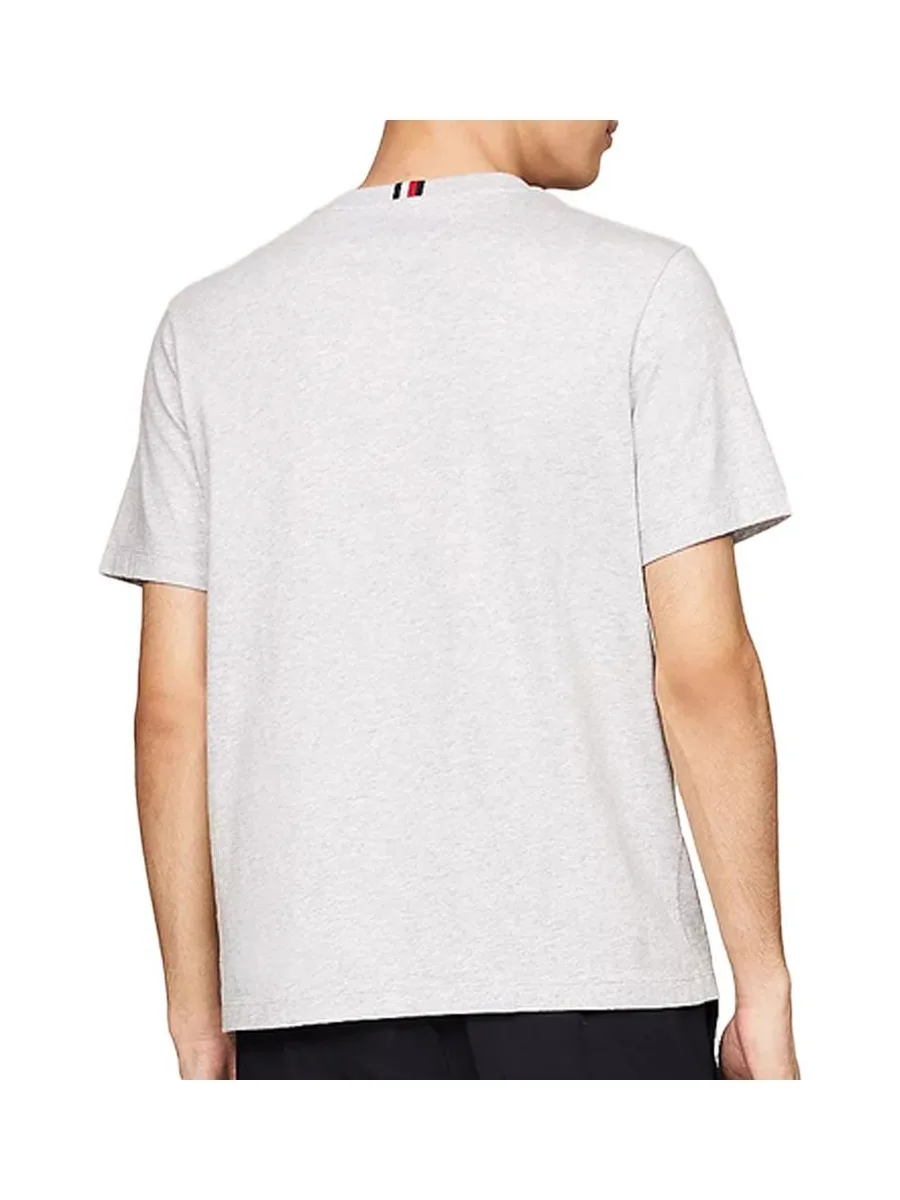 T-shirt Gris Homme Tommy Hilfiger Pocket 3