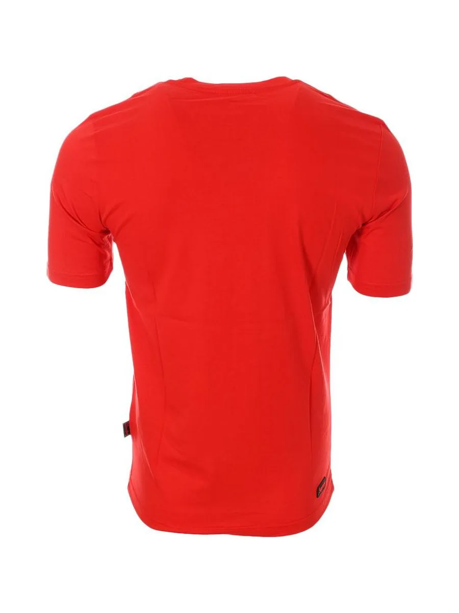 T-shirt Rouge Homme Supreme Grip God 3