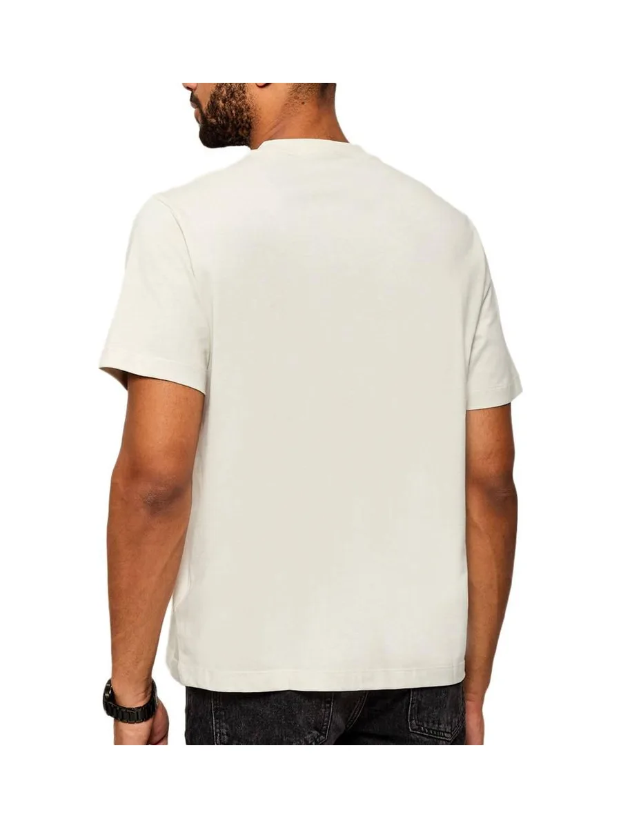 T-Shirt Beige Homme Calvin Klein Jeans Hero 3