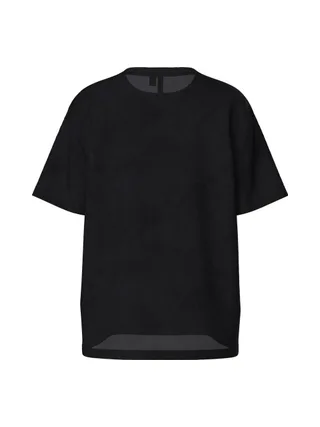 T-Shirt Gris/Vert Femme Pieces Celoise 2