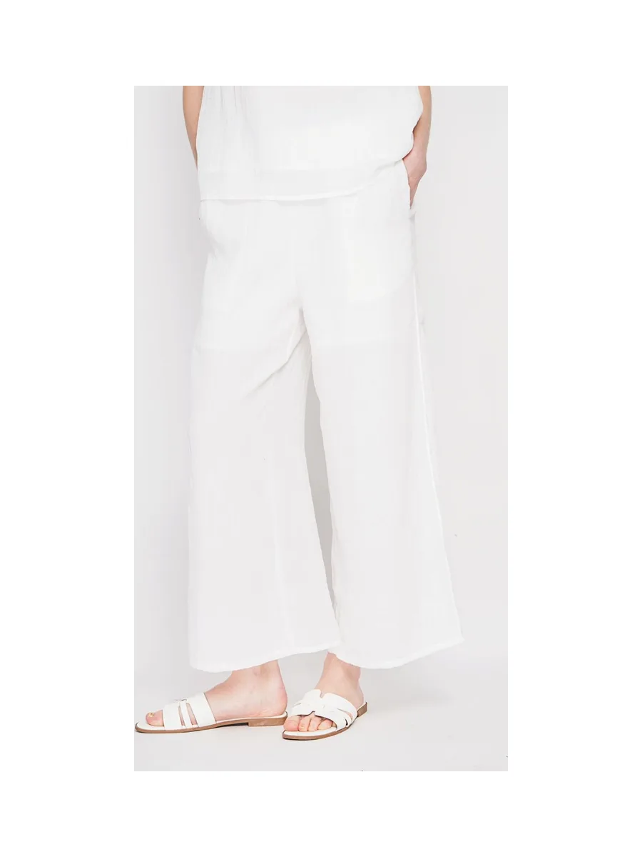 Pantalon taille haute style portefeuille 1