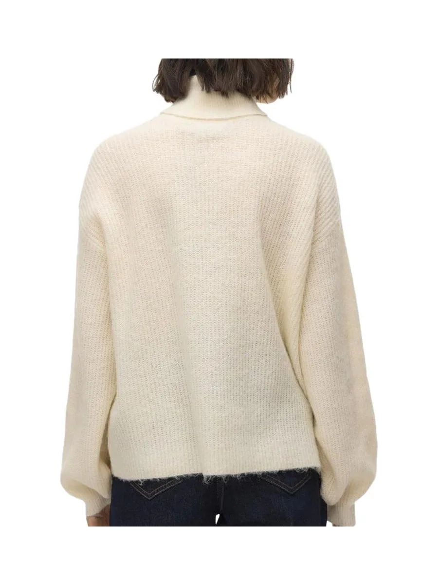 Pull Blanc Femme Vero Moda Mili 3