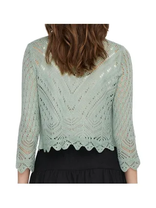 Cardigan Vert FemmeJDY Sun 3/4 Cropped 2
