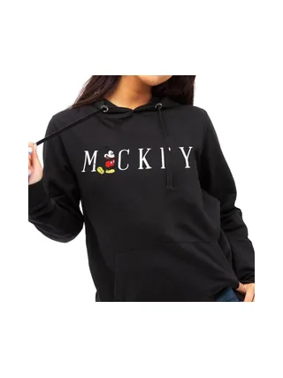 Sweat à Capuche Noir Femme Disney MickeyHood 2