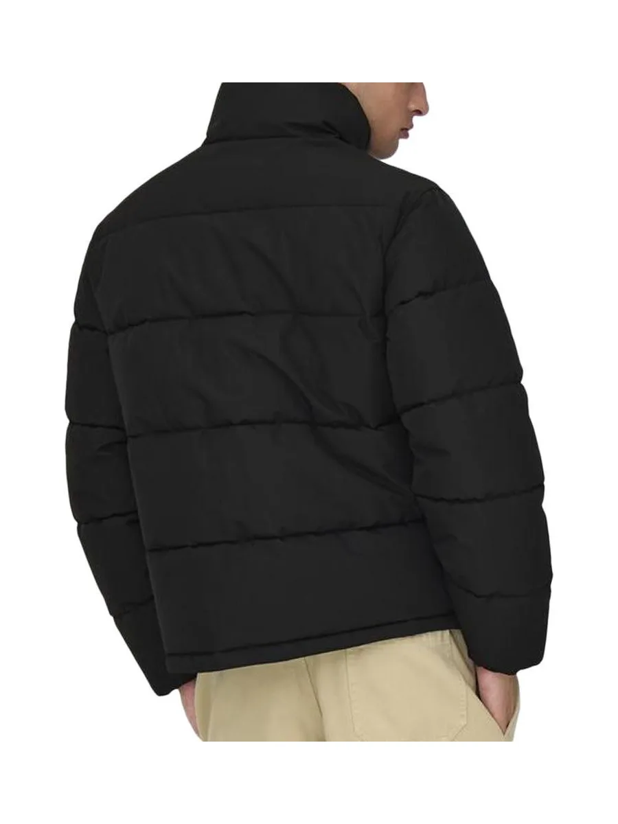 Doudoune Noire Homme Only & Sons Puffer 3
