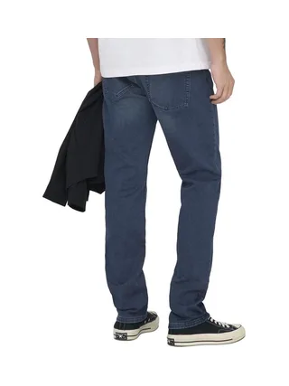 Jean Bleu Foncé Homme Only & Sons Dark Blue 2