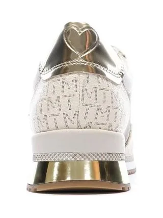 Baskets Doré Femme Marco Tozzi Cream Comb 3