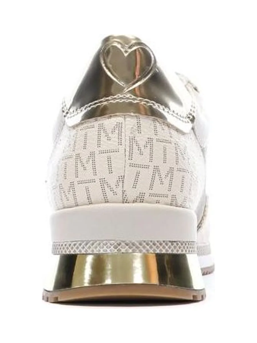 Baskets Doré Femme Marco Tozzi Cream Comb 4