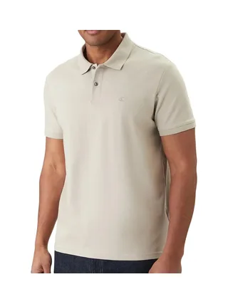 Polo Beige Homme Calvin Klein Jeans Refined 1