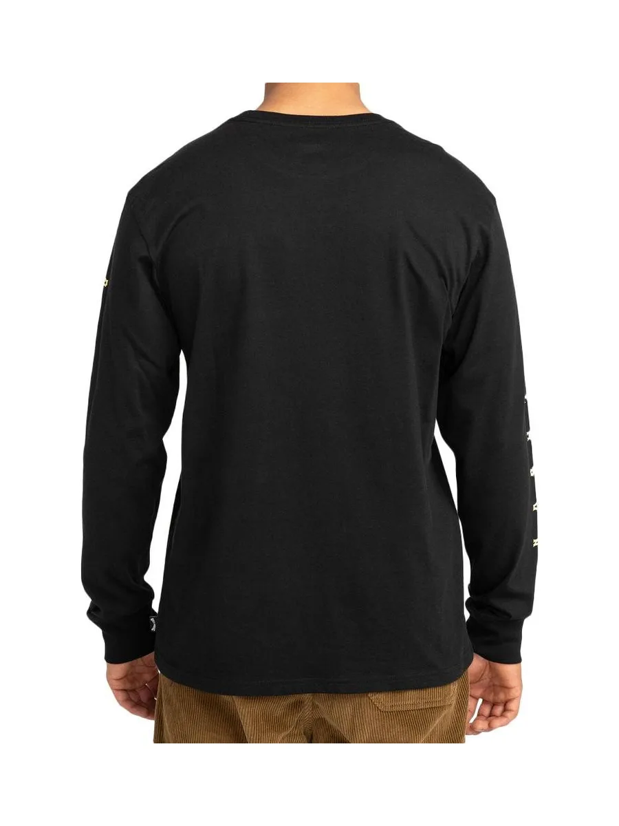 T-Shirt Noir Homme Billabong Unity Sleeve 3
