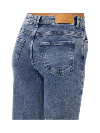 Jean Droit Bleu Femme Noisy May Yolanda 3