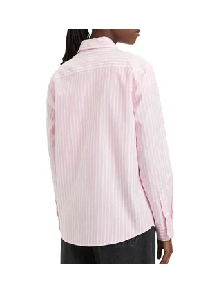 Chemise Rose à rayures Femme Tommy Hilfiger Oxford 2