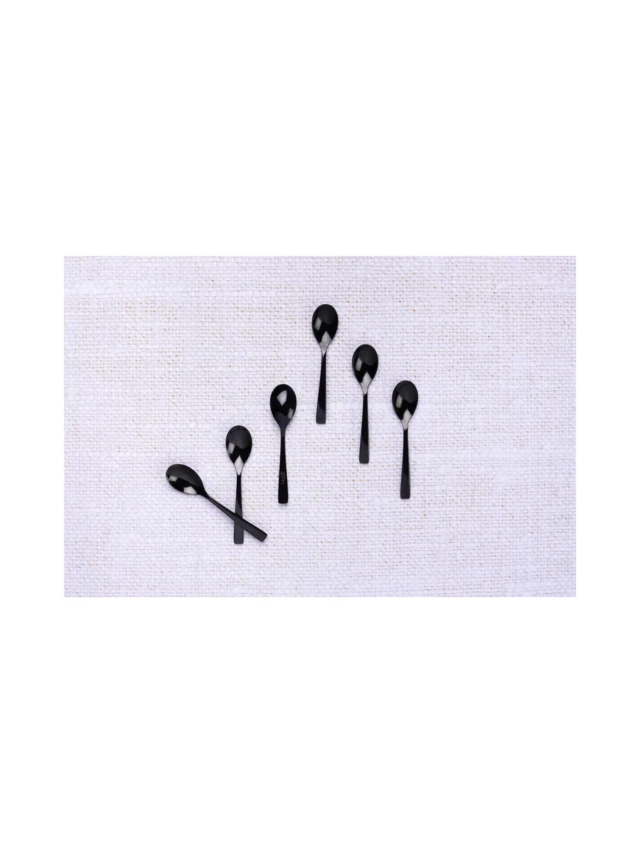 Coffret 6 petites cuillères OGLU - Black 19