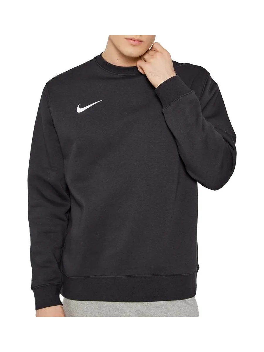 Sweat Noir Homme Nike Crew 1