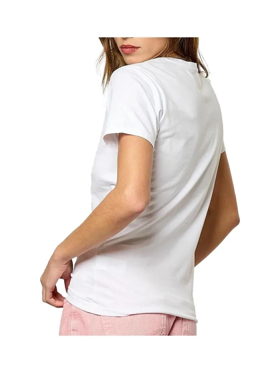 T-shirt Blanc Femme Kaporal VASICE 3