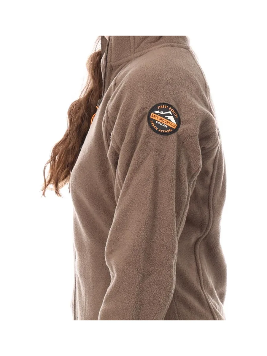 Sweat Polaire Marron Femme Best Mountain Victoria 4