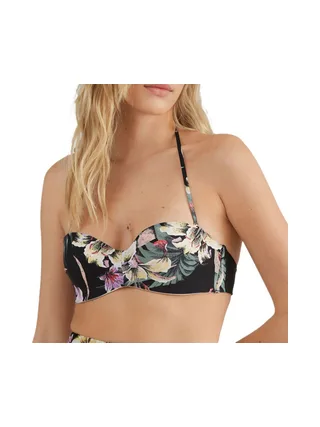 Haut de Maillot de bain Noir/Vert Femme O'Neill Havaa 1