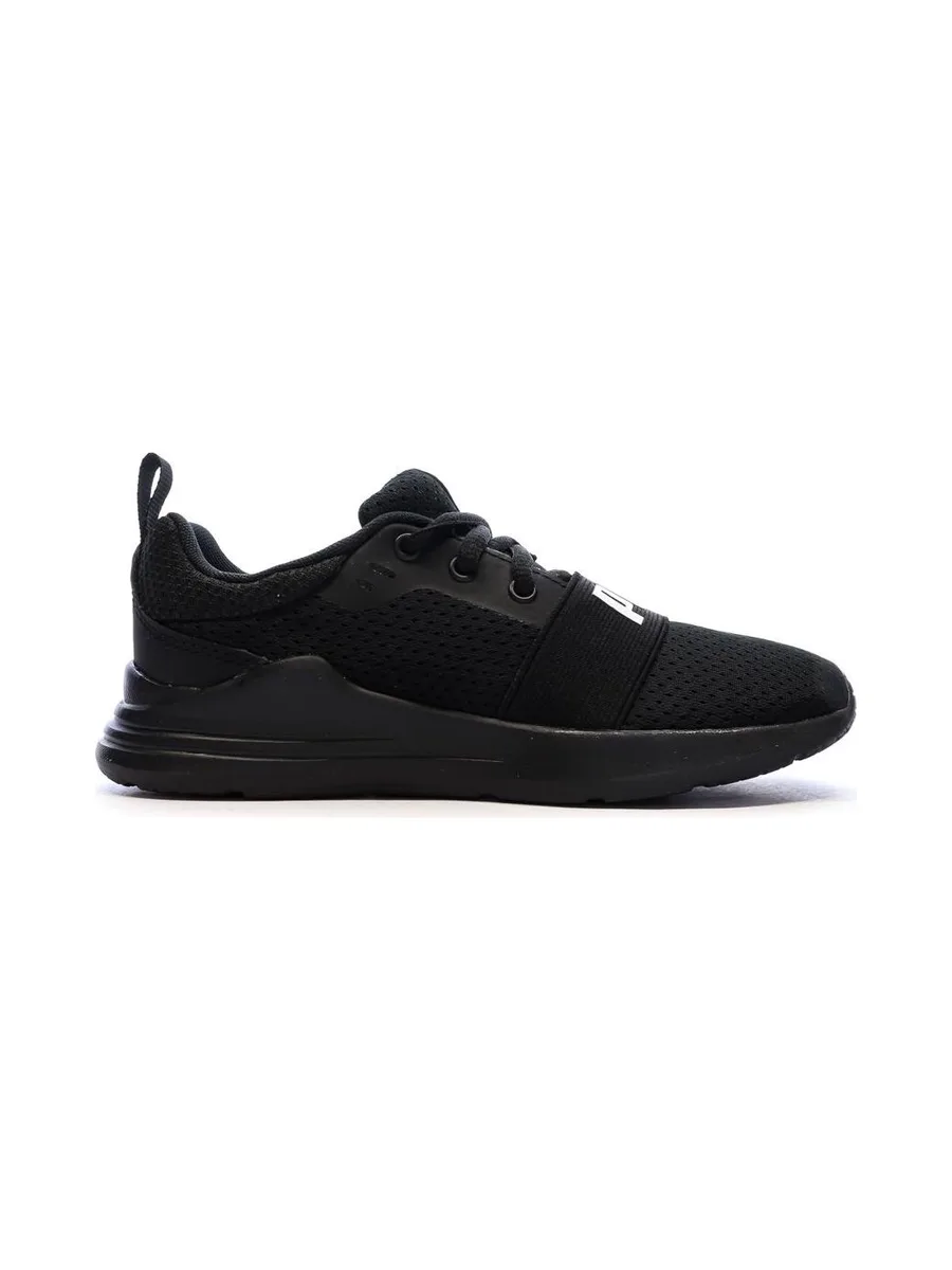 Baskets Noires Garçon Puma Wired01 3