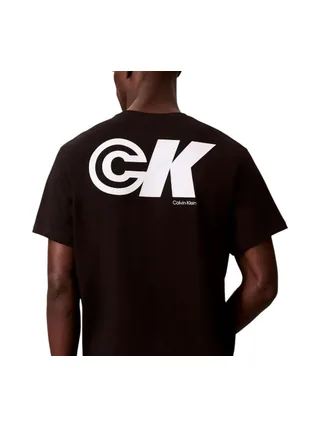 T-Shirt Noir Homme Calvin Klein Jeans 20s Ck Sport 2