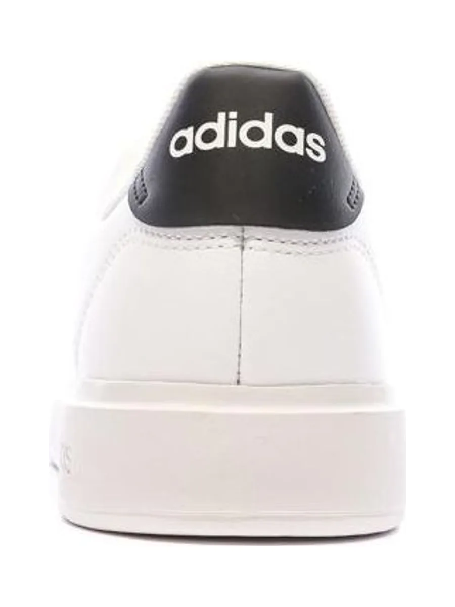 Baskets Blanches/Noir Homme Adidas Advantage 2.0 4