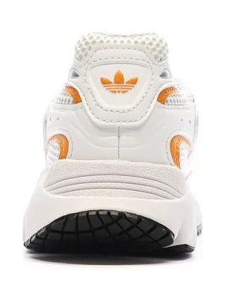 Baskets Blanches/Oranges Femme Adidas Ozmillen 3