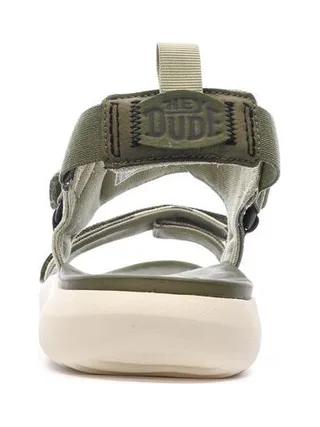 Sandales Kaki Homme Hey Dude Carson 7