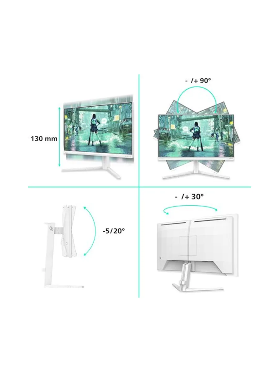 Philips 23.8' 16:9 Fast IPS 260Hz 3