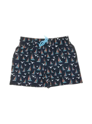 Short de bain Marine/Orange Garçon Sun project 3072 1
