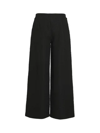 Pantalon fluide Noir Femme Vila Yona 2