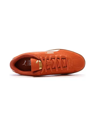 Baskets Oranges Homme Puma Club Ii 4