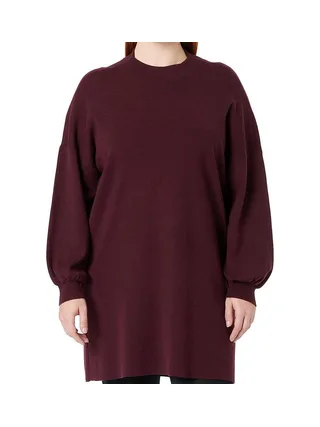 Robe Pull Violette Femme Vero Moda CURVE Nancy 1