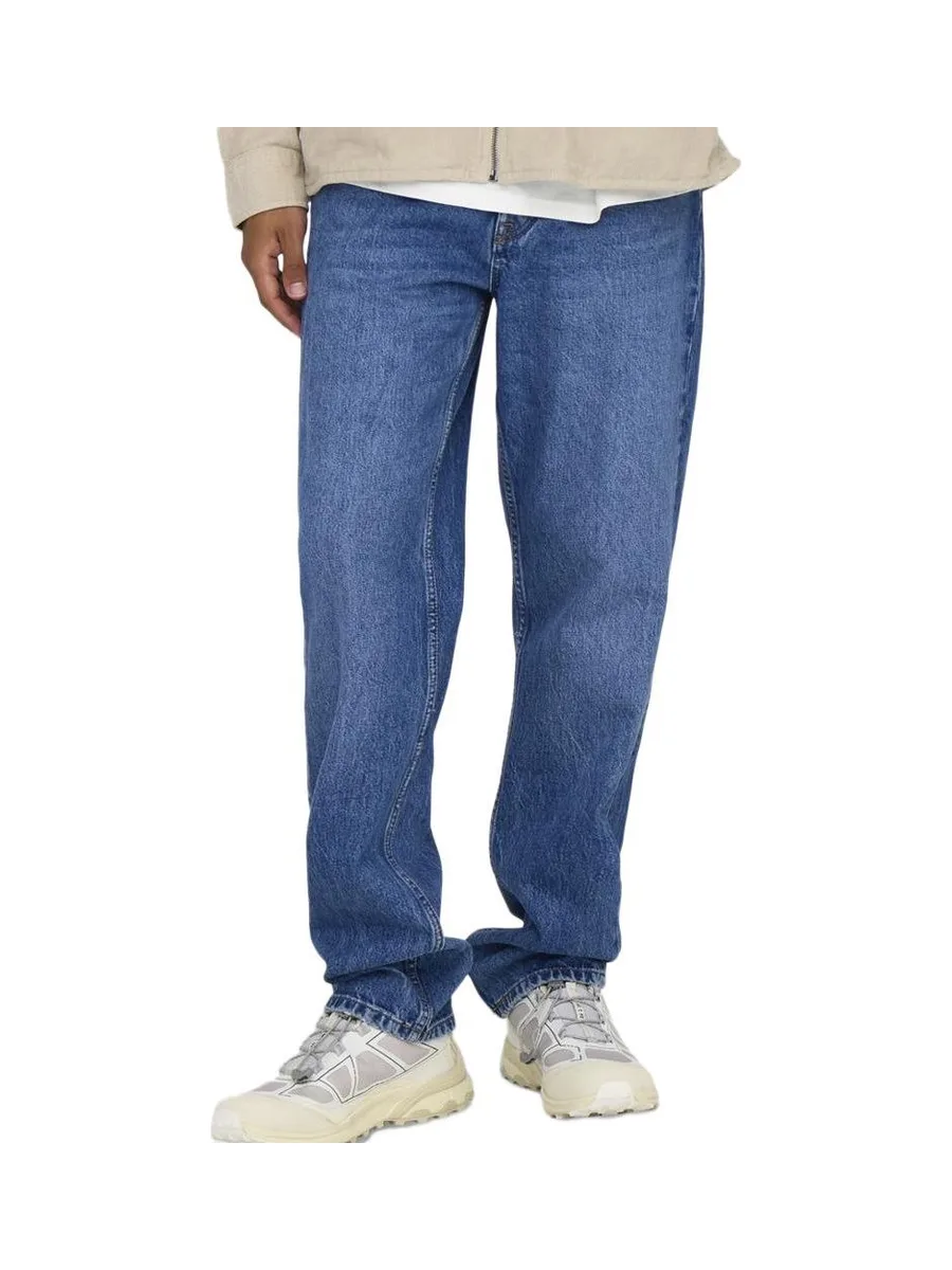 Jean Droit Bleu Homme Only & Sons Sedge 22030017 1