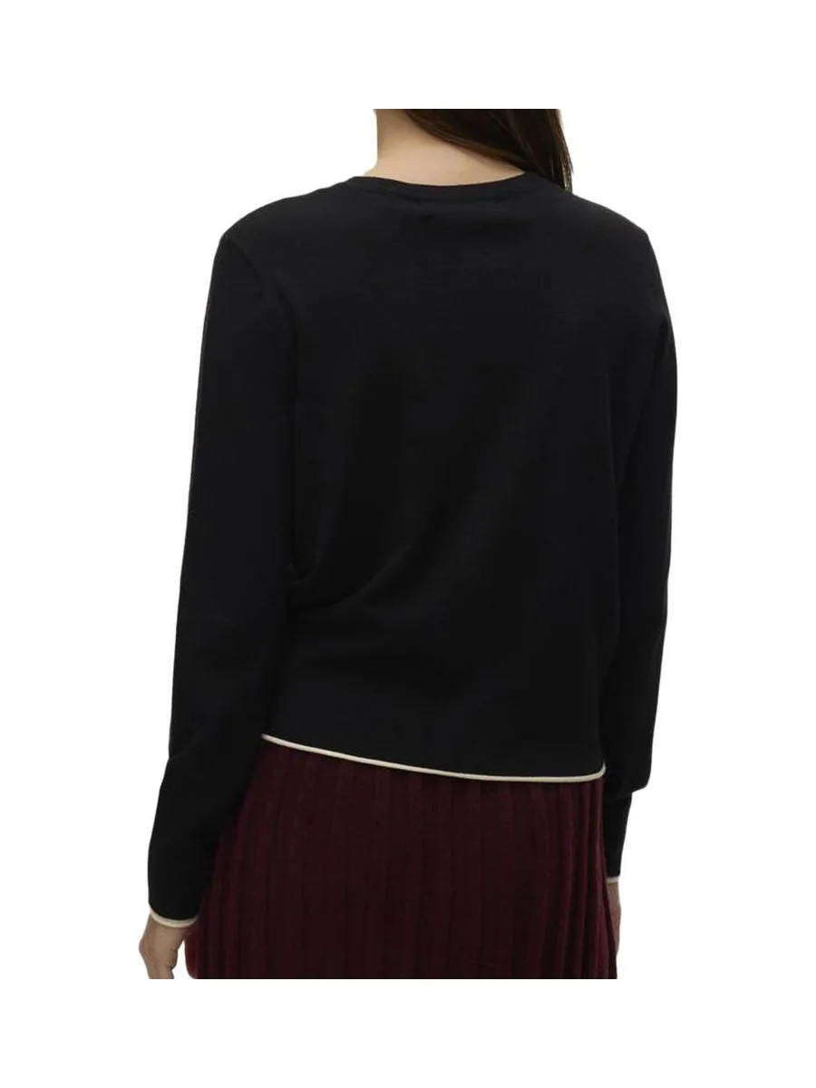 Pull Noir Femme Vero Moda Breezes 3
