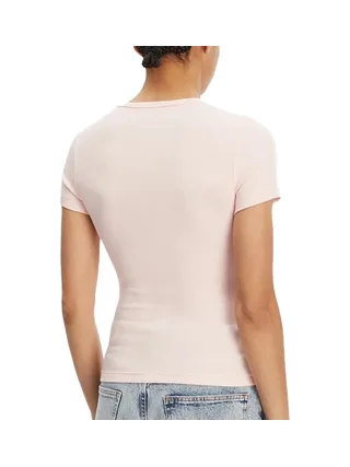 T-Shirt Rose Femme Tommy Hilfiger Badge 3