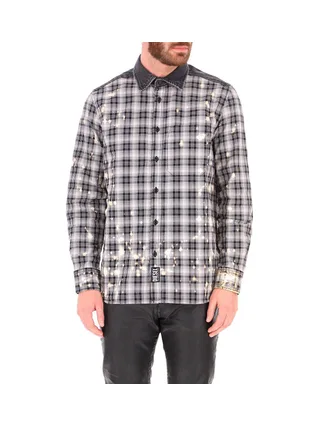 Chemise à carreaux lunaires Diesel 6